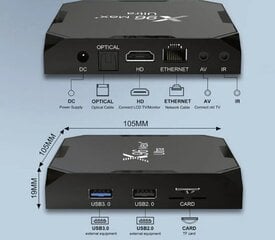 X96 Max Ultra cena un informācija | Virszemes TV uztverēji | 220.lv