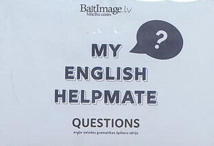 My english Helpmate. Questions, angļu valodas špikeru komplekts цена и информация | Энциклопедии, справочники | 220.lv