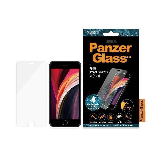 Apsauginis stiklas PanzerGlass Pro Standard Super skirtas iPhone 6/6s/7/8/SE 2020 цена и информация | Ekrāna aizsargstikli | 220.lv