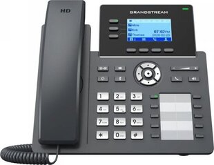 GrandStream GRP2604p, melns cena un informācija | Stacionārie telefoni | 220.lv