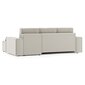 Stūra dīvāns Homede Sauris, gaišas smilškrāsas cena un informācija | Stūra dīvāni | 220.lv