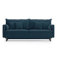 Dīvāns Homede Roseo 3S, zils cena un informācija | Dīvāni | 220.lv