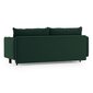 Dīvāns Homede Roseo 3S, tumši zaļš cena un informācija | Dīvāni | 220.lv
