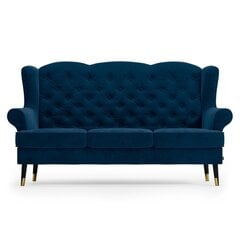 Dīvāns Homede Dolo 3S, zils cena un informācija | Dīvāni | 220.lv