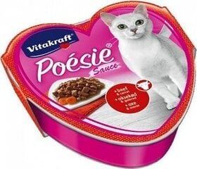 Vitakraft Poesie Sauce для кошек, с говядиной, 85 г цена и информация | Консервы для котов | 220.lv