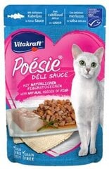 Konservi ar mencu MSC mērcē kaķiem, VITAKRAFT POESIE, 85 g, 2436666 цена и информация | Консервы для котов | 220.lv