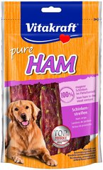 Gardumi suņiem, VITAKRAFT HAM SLICES 2337013, 80 g цена и информация | Лакомства для собак | 220.lv