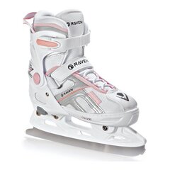 Regulējama izmēra skrituļslidas, Raven Pulse White/Pink цена и информация | Ролики | 220.lv