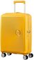 Rokas bagāža, American Tourister Soundbox Spinner Expandable, 55 cm, dzeltens цена и информация | Koferi, ceļojumu somas | 220.lv