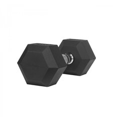 ПРОРЕЗИНЕННАЯ ГАНТЕЛЬ THORN + FIT HEXHEAD DUMBBELL 7 кг цена и информация | Гантели, гири, штанги | 220.lv