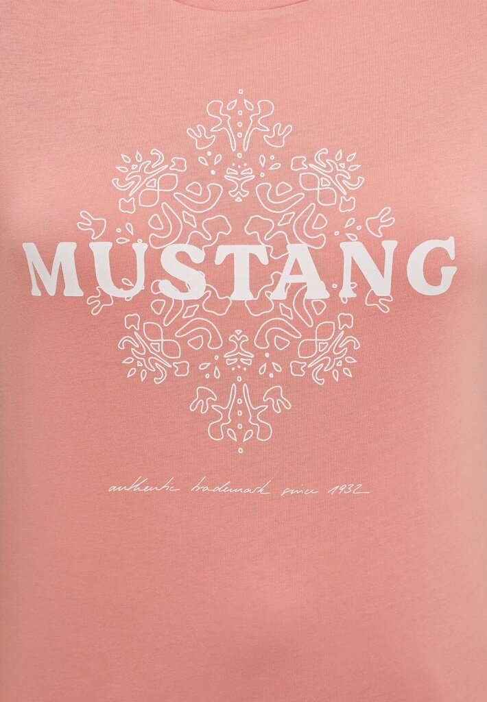 Mustang sieviešu T-krekls 1012489*8131, rozā 4058823027083 цена и информация | T-krekli sievietēm | 220.lv