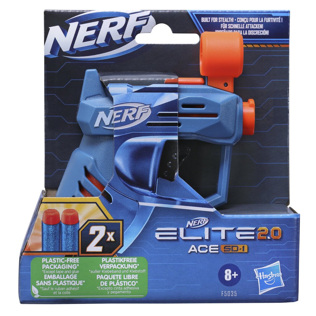 Rotaļu šautene Nerf Elite 2.0 ACE SD 1 cena un informācija | Rotaļlietas zēniem | 220.lv