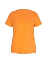 Женская футболка Tom Tailor, 1031765*29751, оранжевая, 4065308538309 цена и информация | Женские футболки | 220.lv