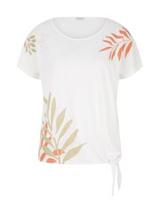 Женская футболка Tom Tailor, 1032128*10315, белый цвет, 4065308735081 цена и информация | Женские футболки | 220.lv