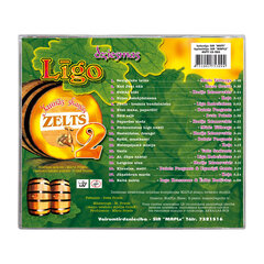 CD Līgo Zelts 2 - Сборник популярных латышских песен праздника Лиго цена и информация | Виниловые пластинки, CD, DVD | 220.lv