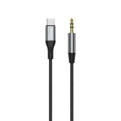 Аудиокабель Dudao, USB-C — мини-джек 3,5 мм, 1 м цена и информация | Кабели для телефонов | 220.lv