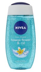 Dušas želeja Nivea Tahiti Lily & Oil, 250 ml cena un informācija | Dušas želejas, eļļas | 220.lv