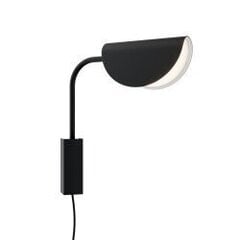 Sienas lampa Maytoni Modern kolekcija melnā krāsā ar baltām detaļām 1xG9 MOD126WL-01B cena un informācija | Sienas lampas | 220.lv