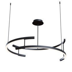 Griestu lampa Maytoni Modern kolekcija melna &Oslash;83cm 52W 3000K MOD054PL-L52B3K цена и информация | Griestu lampas | 220.lv