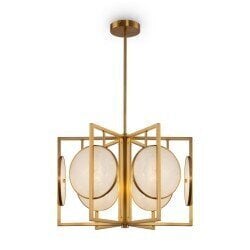 Griestu lampa Maytoni Modern kolekcija zelta krāsā ar dekoratīvām akmens detaļām 6xE14 MOD099PL-06G cena un informācija | Griestu lampas | 220.lv