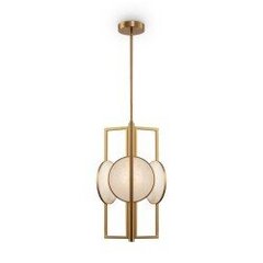 Griestu lampa Maytoni Modern kolekcija zelta krāsā ar dekoratīvām akmens detaļām 3xE14 MOD099PL-03G цена и информация | Потолочные светильники | 220.lv