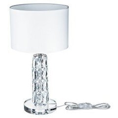 Galda lampa Maytoni Modern baltā krāsā ar kristāliem DIA008TL-01CH cena un informācija | Galda lampas | 220.lv