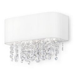 Sienas lampa Maytoni Modern baltā krāsā ar kristāliem MOD600WL-02W цена и информация | Настенные светильники | 220.lv