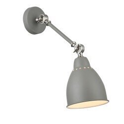 Sienas lampa Maytoni Modern pelēkā krāsā MOD142-WL-01-GR cena un informācija | Sienas lampas | 220.lv