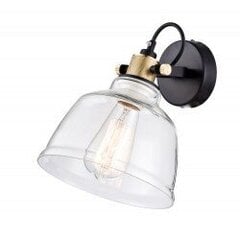 Sienas lampa Maytoni Pendant melnā krāsā ar stikla kupolu T163-01-W цена и информация | Настенные светильники | 220.lv