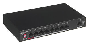 Switch|DAHUA|Type L2|Desktop/pedestal|Rack|1x10Base-T / 100Base-TX / 1000Base-T|PoE ports 8|96 Watts|DH-PFS3009-8ET1GT-96-V2 cena un informācija | Komutatori (Switch) | 220.lv