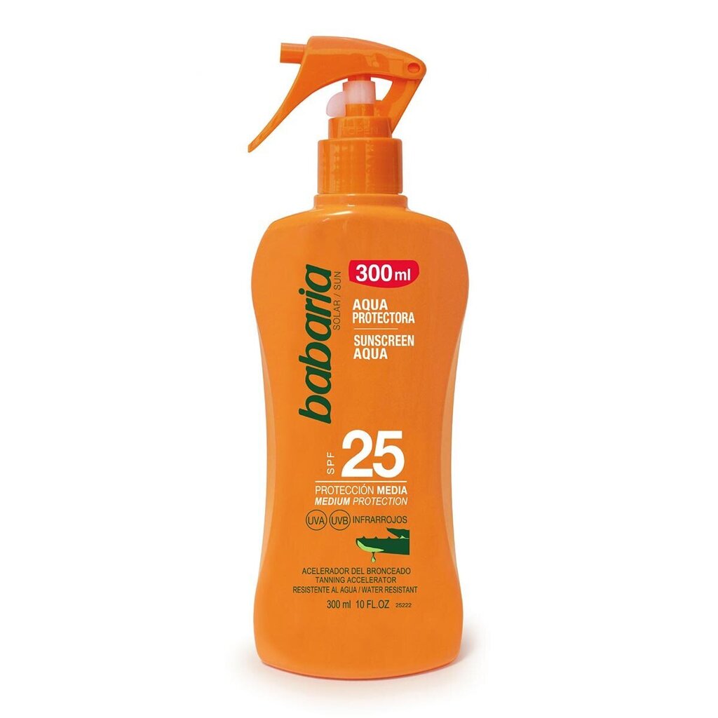 Sauļošanās krēms Babaria Spf 25, 300 ml цена и информация | Sauļošanās krēmi | 220.lv