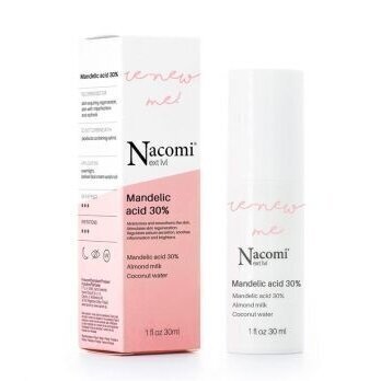 Serums ar mandeļu skābi 30% Nacomi Next Level Mandelic Acid, 30 ml цена и информация | Serumi sejai, eļļas | 220.lv