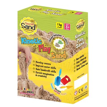Secret Sand kinētiskās smiltis zaļā krāsā 1 kg cena un informācija | Attīstošās rotaļlietas | 220.lv