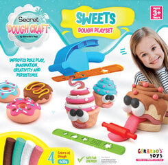 Пластилин Dough Craft Sweets, 4x30 г цена и информация | Развивающие игрушки | 220.lv