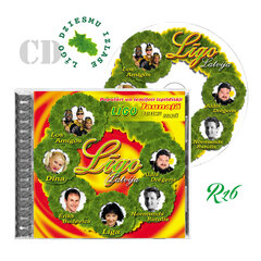 CD Līgo Latvija - Līgo dziesmu izlase цена и информация | Виниловые пластинки, CD, DVD | 220.lv