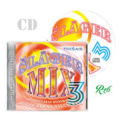 CD ŠLĀGERMIX Nr. 3 Populāru latviešu dziesmu MIX cena un informācija | Vinila plates, CD, DVD | 220.lv