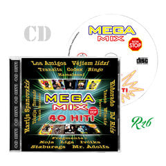 CD MEGAMIX - Populāras latviešu dziesmas - MIX цена и информация | Виниловые пластинки, CD, DVD | 220.lv