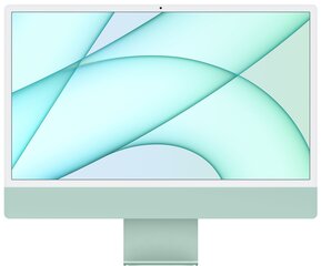 Apple iMac 24” M1 8/512ГБ Green RUS MGPJ3RU/A цена и информация | Стационарные компьютеры | 220.lv