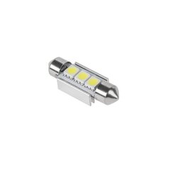 Automašīnas LED spuldze SV8.5 11x36 mm 3x5050 SMD cena un informācija | Auto spuldzes | 220.lv