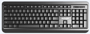 Клавиатура Activejet USB keyboard K-3807SW цена и информация | Клавиатуры | 220.lv