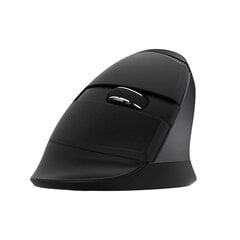 Wireless Vertical Mouse Delux M618Mini DB BT+2.4G 2400DPI (black) cena un informācija | Peles | 220.lv