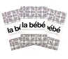 La Bebe™ Set 75x75(3) Art.111630 Kokvilnas Autiņu komplekts 75x75 cm(3gab) cena un informācija | Autiņbiksītes | 220.lv