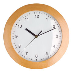Беспроводные настенные часы с буковой рамкой TFA 98.1065 цена и информация | Часы | 220.lv