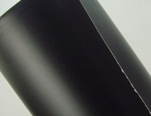 Фольга, матовая, гладкая, черная, 1,52х28м цена и информация | Самоклеящиеся пленки | 220.lv
