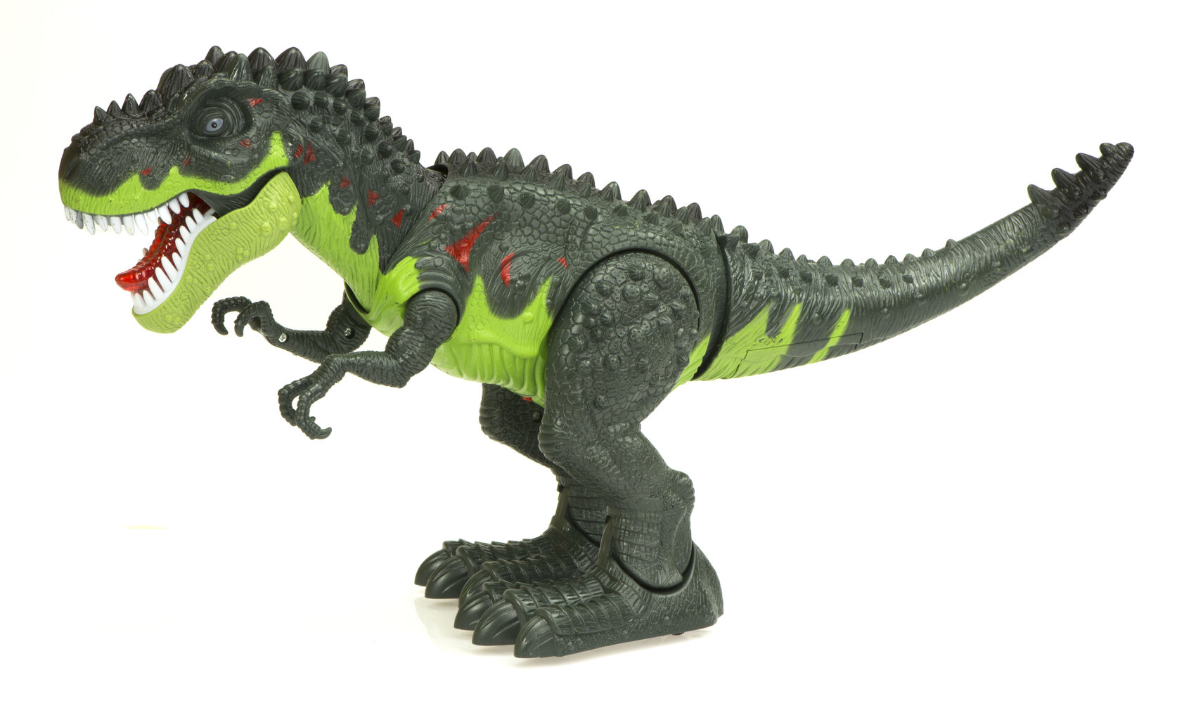 Elektroniskā T-REX dinozauru staigāšana, zaļa цена и информация | Rotaļlietas zēniem | 220.lv