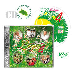 CD Līgo Latvija 4 - Līgo dziesmu izlase cena un informācija | Vinila plates, CD, DVD | 220.lv