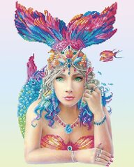 Алмазная мозаика Mystic mermaid 41х51 см цена и информация | Алмазная мозаика | 220.lv