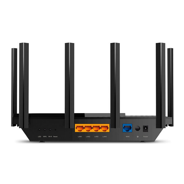 Wireless Router|TP-LINK|Wireless Router|5400 Mbps|USB 3.0|1  WAN|4x10/100/1000M|Number of antennas 6|ARCHERAX72 cena | 220.lv