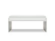 Kafijas galdiņš BSL Concept Zhuri, 100x60x45 cm, balts cena un informācija | Žurnālgaldiņi | 220.lv