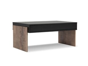 Kafijas galdiņš BSL Concept Zhuri, 100x60x45 cm, melns cena un informācija | Žurnālgaldiņi | 220.lv